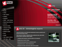 Tablet Screenshot of 4dent.cz